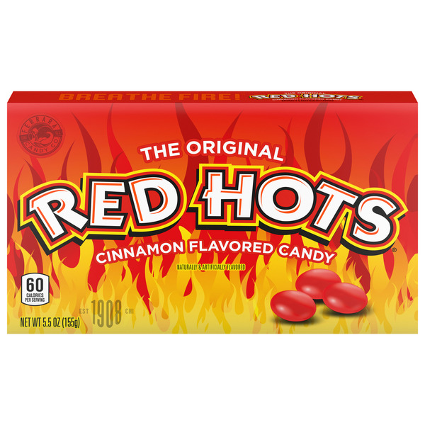 Ferrara Red Hots Cinnamon Flavored Candy Same-Day Delivery or