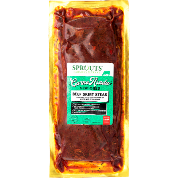 Sprouts Farmers Market Sprouts Marinated Carne Asada Beef Skirt Steak