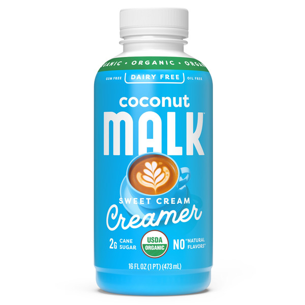 MALK Organic Dairy-Free Sweet Cream Coconut Milk Creamer
