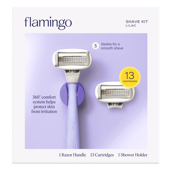 Costco Flamingo Shave Kit With Handle & 13 Cartridges Same-Day Delivery