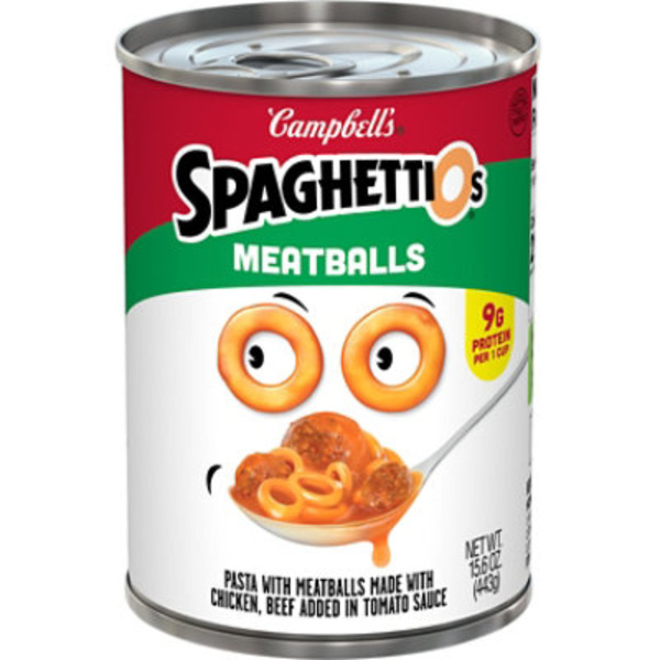 SpaghettiOs Pasta, Meatballs