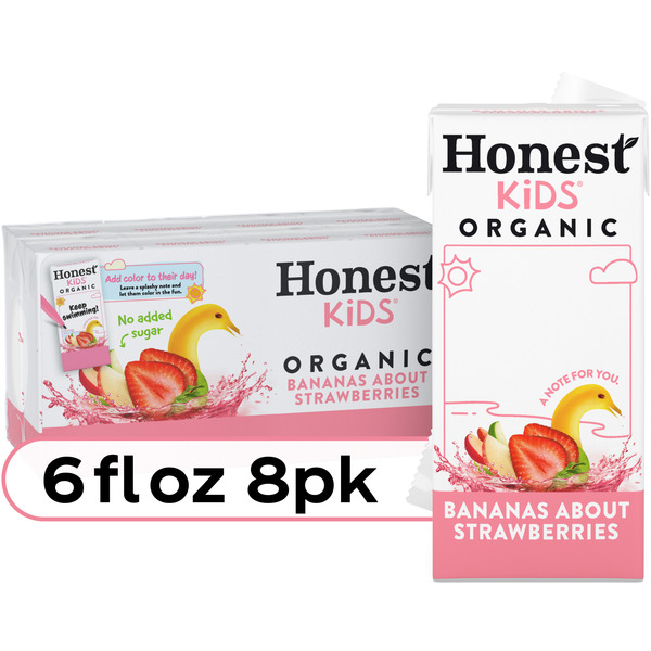 Honest Organic Strawberry Banana Juice Drink