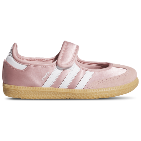 adidas Kids' Preschool Samba Jane Shoes, Size 3, Medium/D - Wonder Mauve/Ftwr White/Gum 3