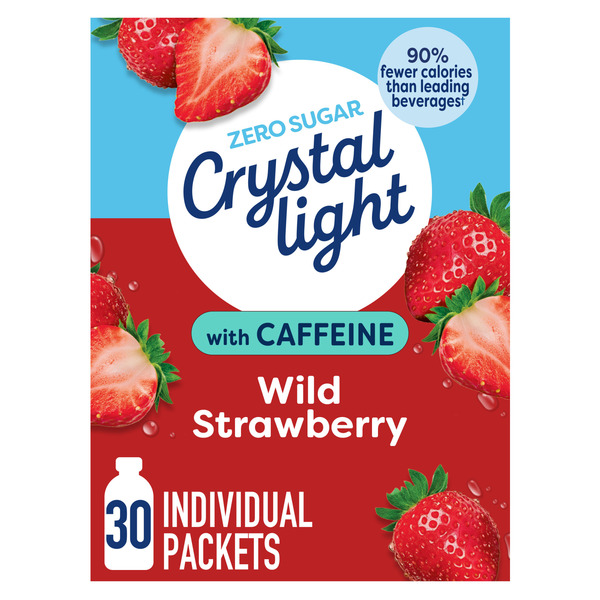 Crystal Light Wild Strawberry Artificially Flavored Powdered Drink