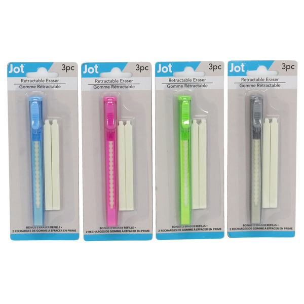 Jot Retractable Eraser Pens With Refills Same-Day Delivery | Dollar Tree