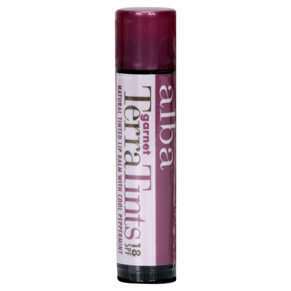 Alba Natural Tinted Lip Balm, Garnet (0.15 oz) - Instacart
