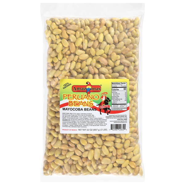 Amazonas Rainforest Products Mayocoba Peruano Beans
