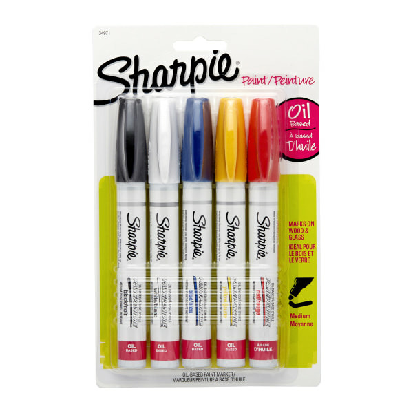 Office Depot OfficeMax Sharpie Assorted Colors Medium Point Oil