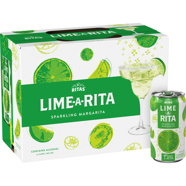 Ritas Lime-A-Rita Sparkling Margarita Malt Beverage Same-Day