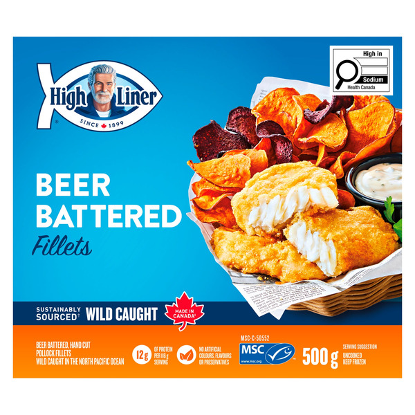 High Liner Beer Battered Fillets, 500 g Same-Day Delivery | Giant Tiger