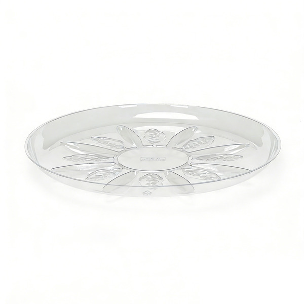 Orbit 14.02-in Clear Plastic Plant Saucer