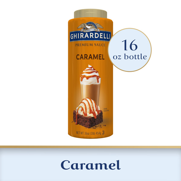 Ghirardelli Premium Caramel Sauce, 16 oz Bottle Same-Day Delivery