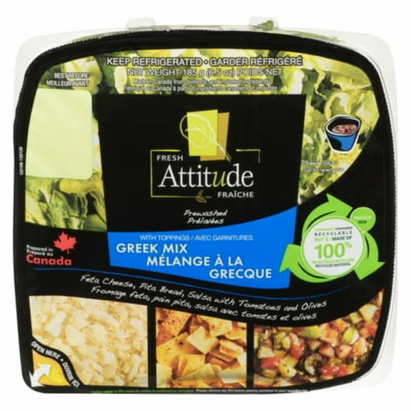 Walmart Fresh Attitude Greek Salad Mix Kit SameDay Delivery Instacart