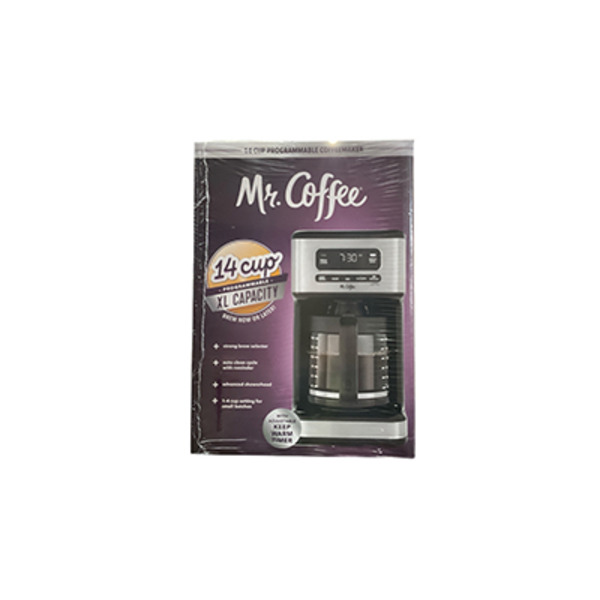 Mr. Coffee Stainless Steel Programmable Coffee Maker Same-Day Delivery |  Grocery Outlet