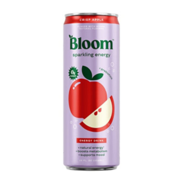 Bloom Sparkling Energy, Crisp Apple