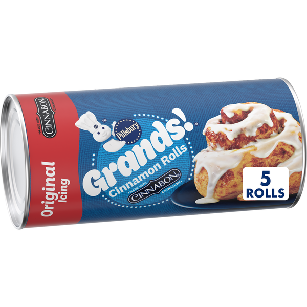 Pillsbury Grands! Cinnabon Cinnamon Rolls with Original Icing Same
