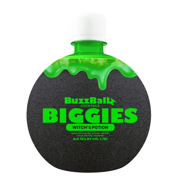 BuzzBallz Biggies Witch's Potion Cocktails, 1.75L 30 Proof Same