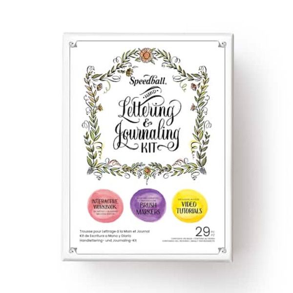 Speedball Bienfang 29 Piece Hand Lettering & Journaling Kit