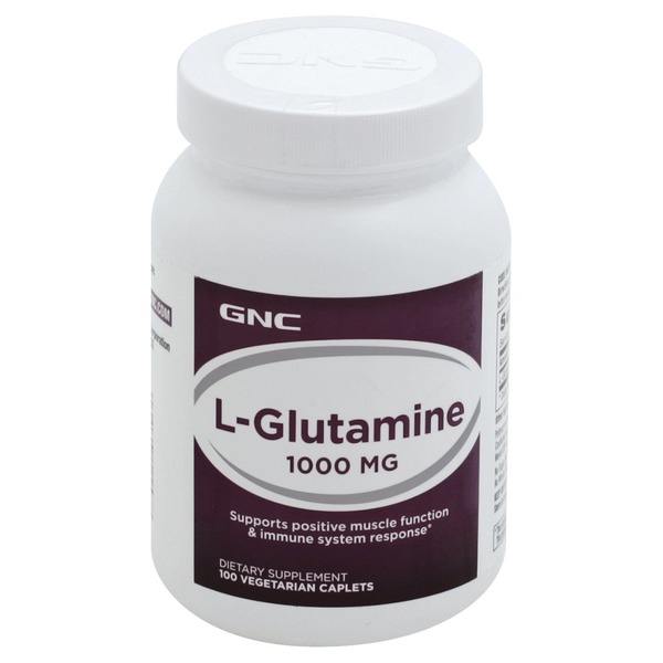 Gnc L Glutamine 1000 Mg Caplets 100 Each Instacart