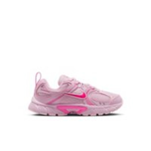 Nike Little Kids' V5 RNR Stretch Lace Casual Shoes, Size 12 - Pink Foam/Pinksicle/Hyper Pink