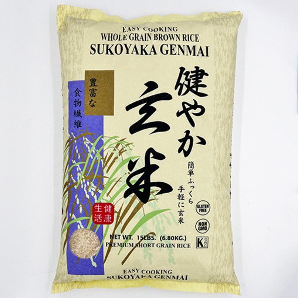 Sukoyaka Genmai Whole Grain Brown Rice