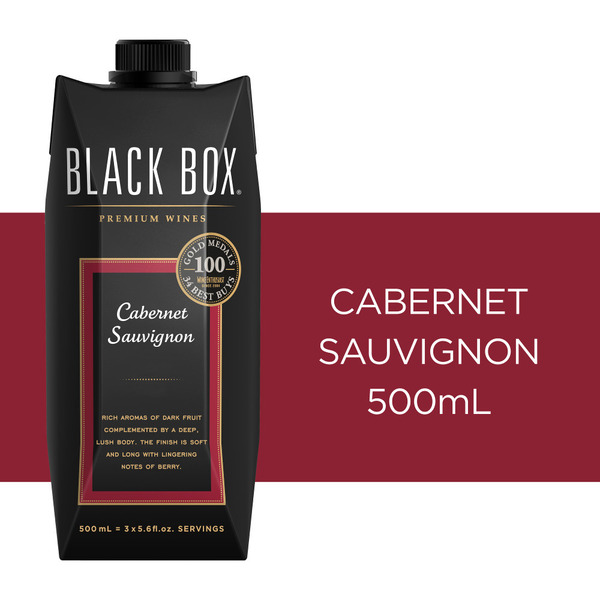 Black Box Wines Cabernet Sauvignon Red Wine Tetra Same-Day