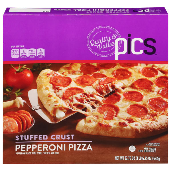 PICS Pizza, Pepperoni, Stuffed Crust Same-Day Delivery or Pickup