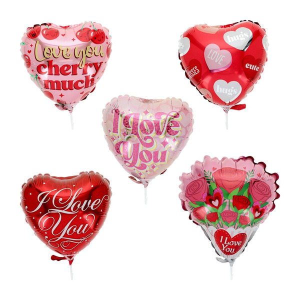Valentine Heart Foil Balloon Same-Day Delivery | Dollar Tree