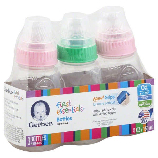 gerber first essentials nipples slow flow