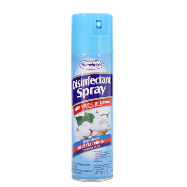 Homebright Linen Scent Disinfectant Spray Same-Day Delivery