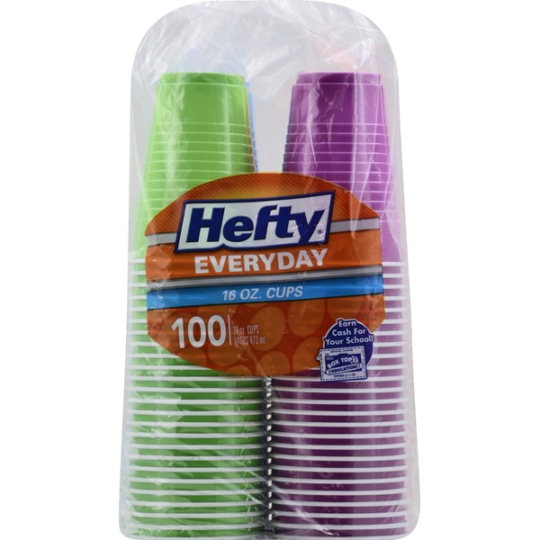 Hefty Assorted Colors Cups (100 each) - Instacart