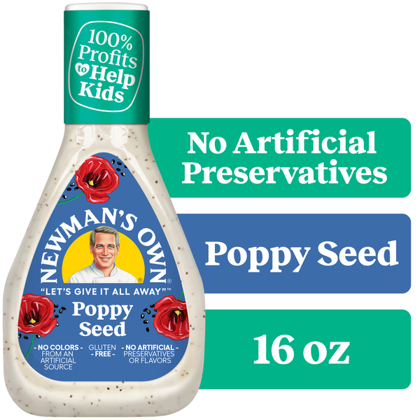 paul newman dressing Newman's Own Olive Oil & Vinegar Salad Dressing, 16 oz (Case of 3)