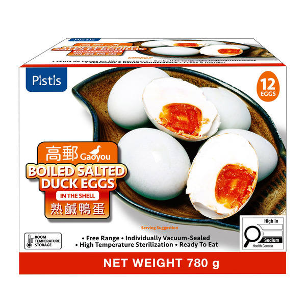 Pistis Boiled Salted Duck Eggs