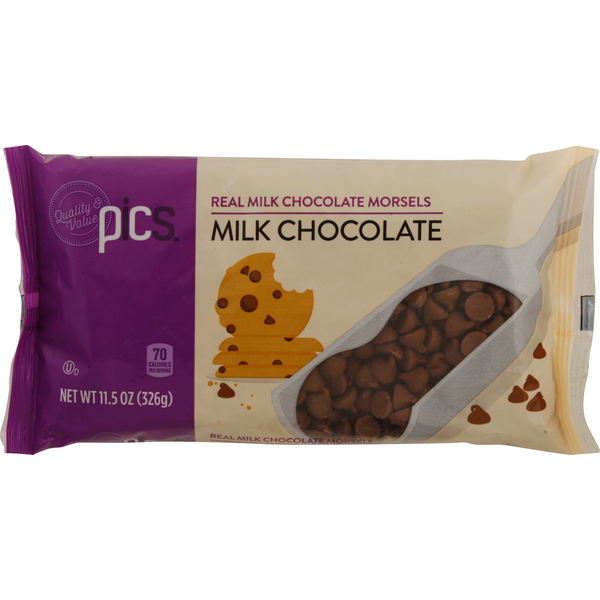 PICS Milk Chocolate Morsels Same-Day Delivery or Pickup | Market