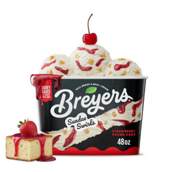 Breyers Strawberry Pound Cake