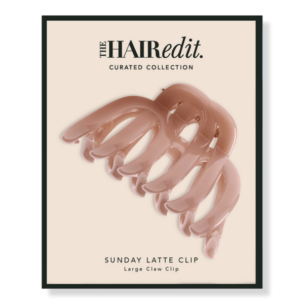The Hair Edit Sunday Latte Claw Clip