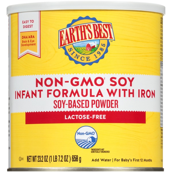 earth's best organic soy infant formula