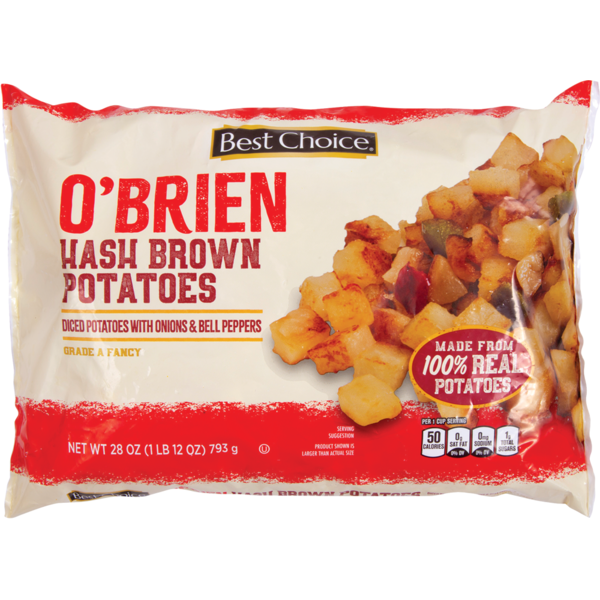 Best Choice Potatoes O'Brien With Onions & Peppers Same-Day