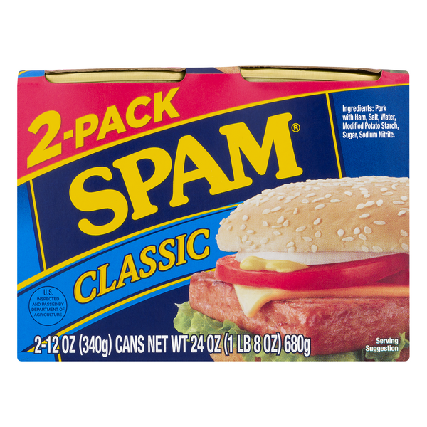 Large Spam SPAM Classic Luncheon Meat Same-Day Delivery | GIANT Instant Delivery