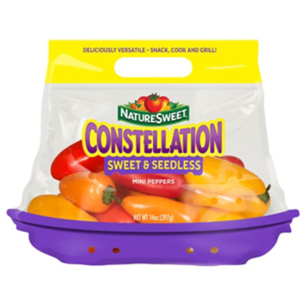 NatureSweet Peppers, Sweet & Seedless, Mini