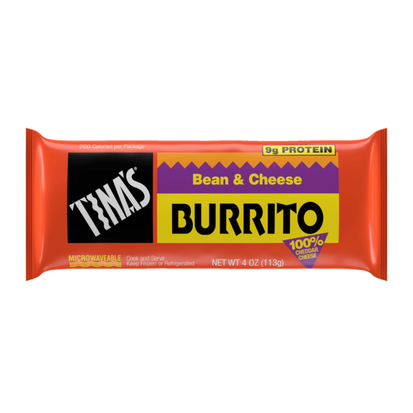 Tina's Bean & Cheese Burrito