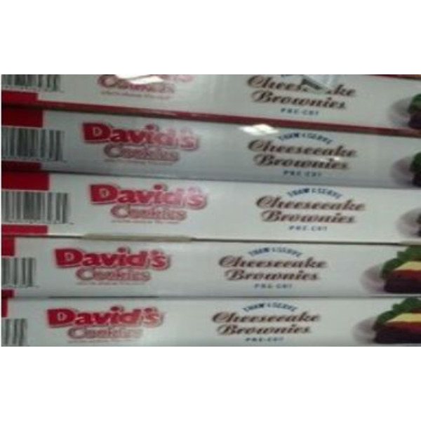 Frozen David's Cookies - Cheesecake Brownie - 24 ct