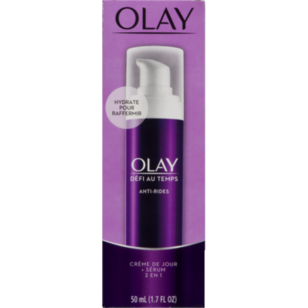 Olay Age Defying 2 in 1 Anti-Wrinkle Day Cream Plus Serum Same-Day ...