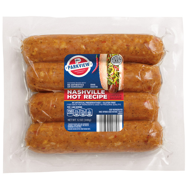 Parkview Nashville Hot Chicken Sausage