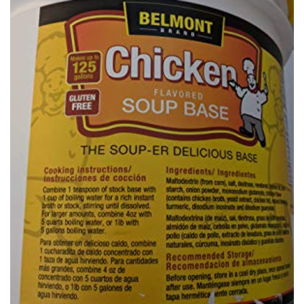 Belmont - Chicken Flavor Base - 10 lbs