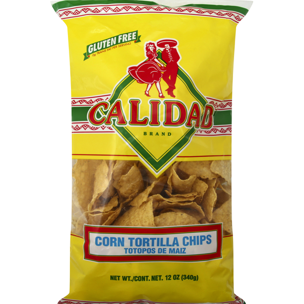 Calidad Tortilla Chips, Corn