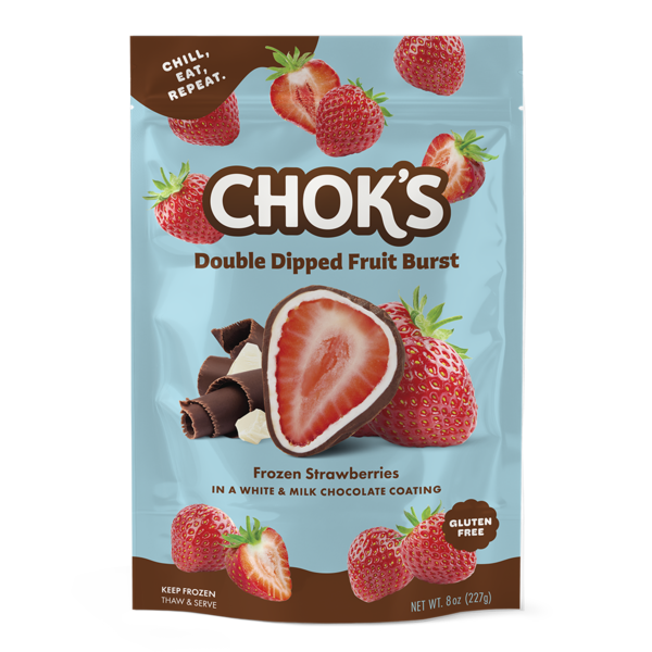 Chok's Double Dipped Strawberry Fruit Bursts Same-Day Delivery