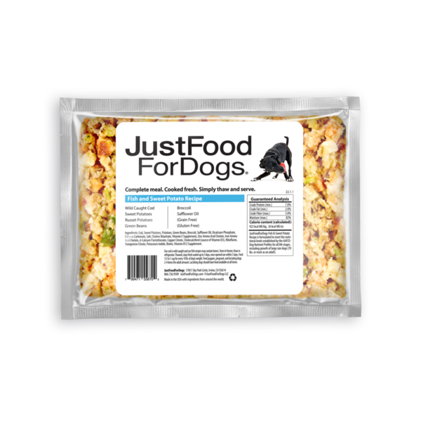 JustFoodForDogs Fish & Sweet Potato