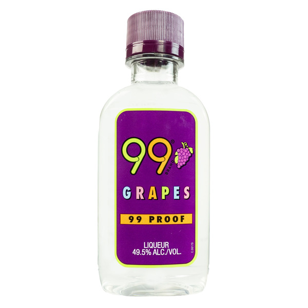 99 Brand 99 Grapes Liqueur 100ml 99 Proof Same-Day Delivery or