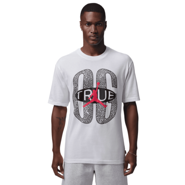 Jordan Men's 85 Short Sleeve Crew, M - White